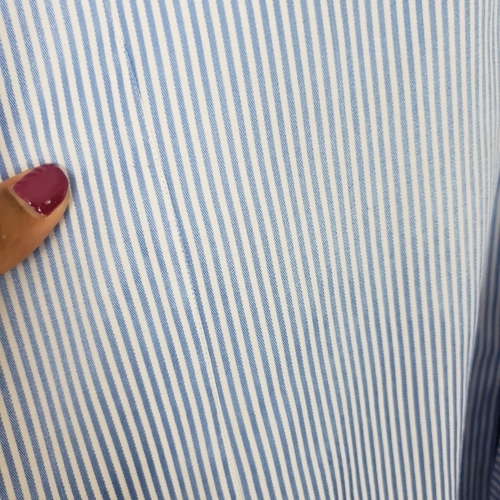 Sloane 044 Long-Sleeve Stripe Dress Shirt Size 3XL - Picture 13 of 13